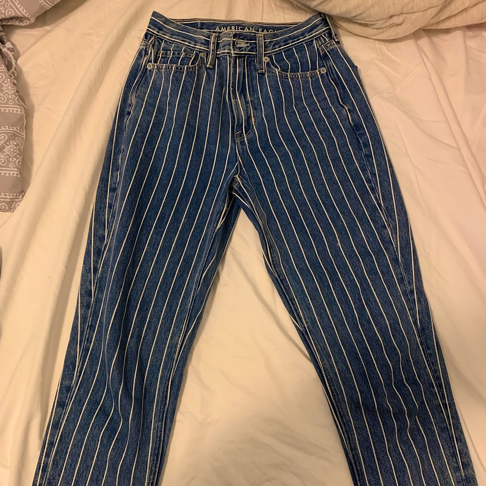 American Eagle Mom Jeans 00